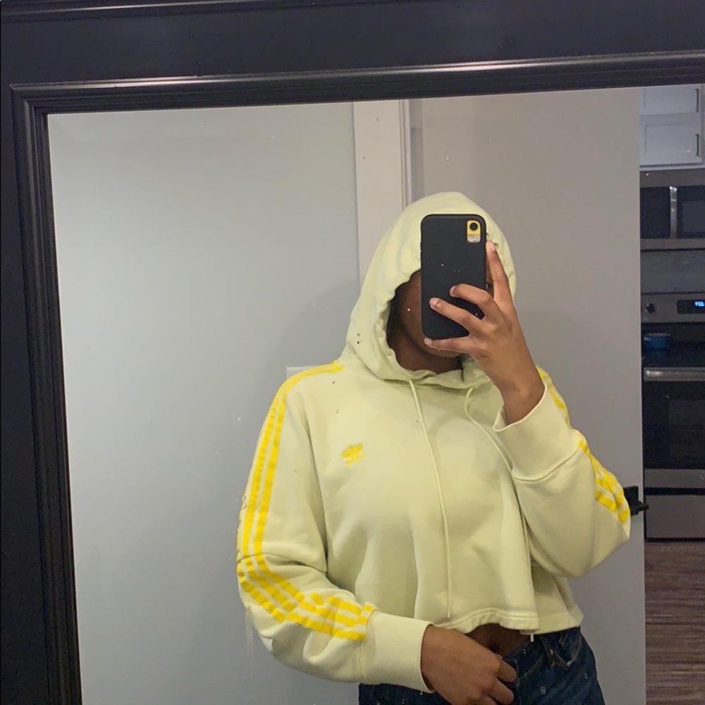 Women’s Cropped Adidas Hoodie